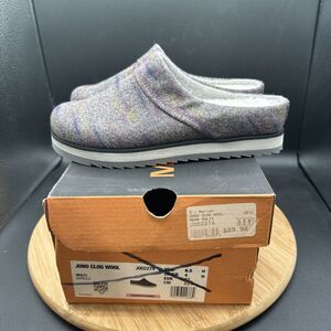 Merrell Juno Clog Wool Womens Size 6.5 Slippers Gray Slip On Shoes J002274